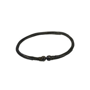 Suarti Twisted Cable Silver Bracelet